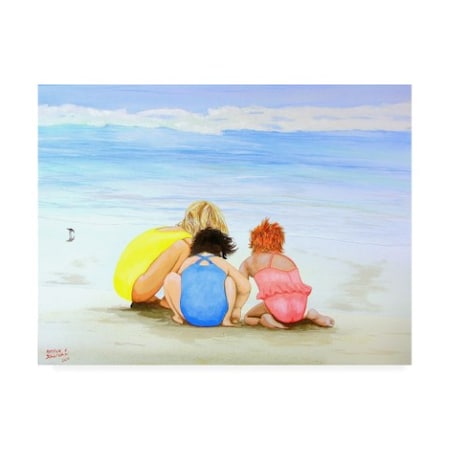 Patrick Sullivan '3 Lil Maids' Canvas Art,18x24